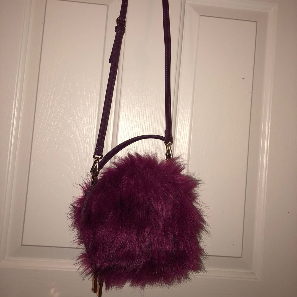 Cute fashion fur purse